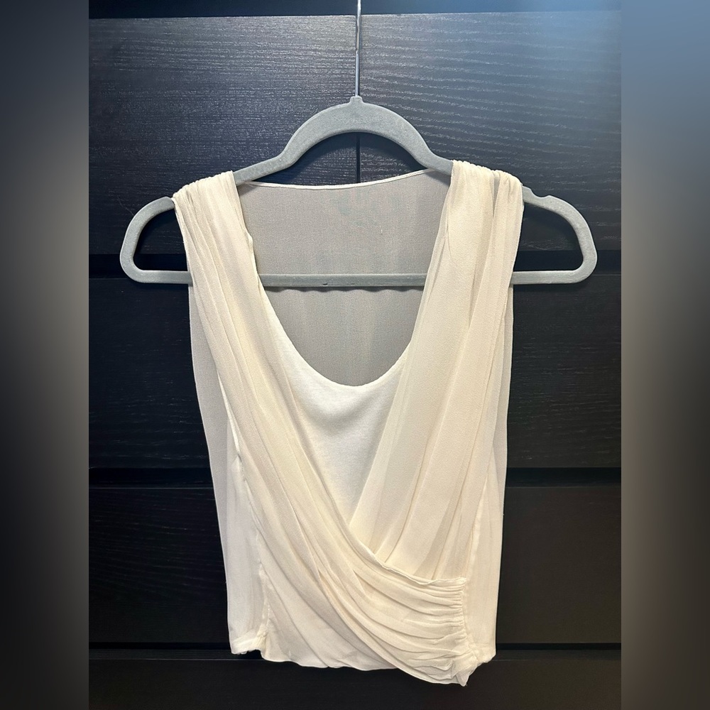 Alice and Alivia White Top